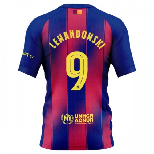 FC Barcelona Lewandowski 9 Fotbollströjor Hemma 2025-26 FC Barcelona Lewandowski 9 Fotbollströjor Hemma 2025-26